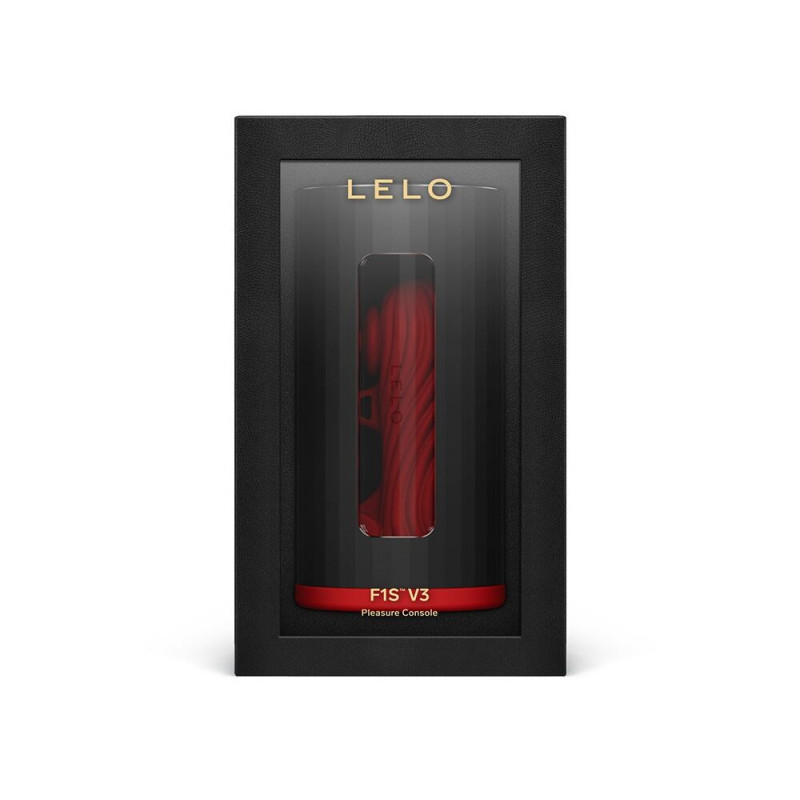 Упаковка смарт-мастурбатора LELO F1S V3 Red, преміальний дизайн