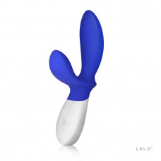 Масажер простати LELO Loki Wave Federal Blue, 2 мотори, з манливим рухом та стимуляцією промежини — Keks-Hub