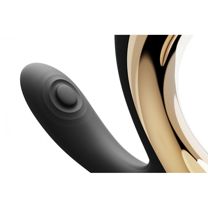 Розкішна упаковка вібратора Zalo Talis G-Spot PulseWave Obsidian Black, що надає йому вишуканості.