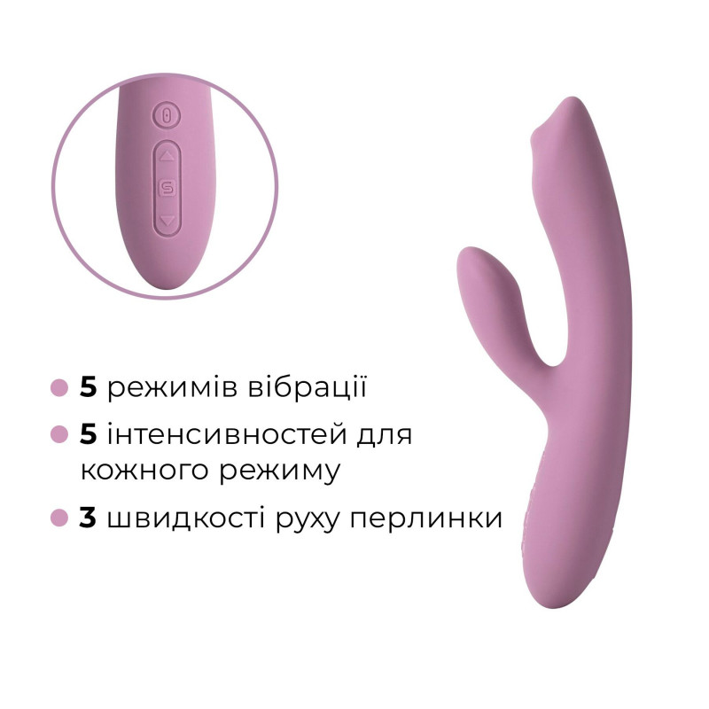 Детальний вигляд стимулятора G-точки Svakom Trysta Neo, текстура силікону