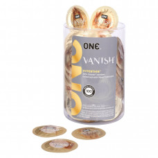 Набір презервативів ONE Vanish Hyperthin, 100 шт, ультратонкі, зі змазкою — Keks-Hub
