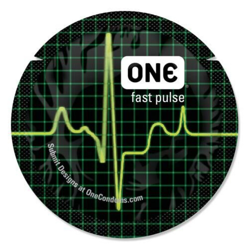 Різні ракурси упаковки презервативів ONE Glowing Pleasures