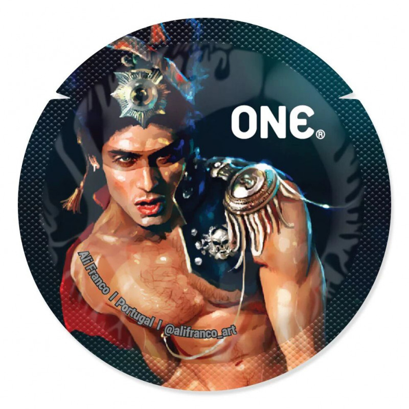 Презервативи ONE Classic Select MSM Collection, 100 шт, вигляд збоку, гладенька текстура