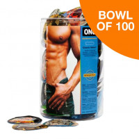 Презервативи ONE Classic Select MSM Collection, 100 шт, гладенькі, зі змазкою, тубус