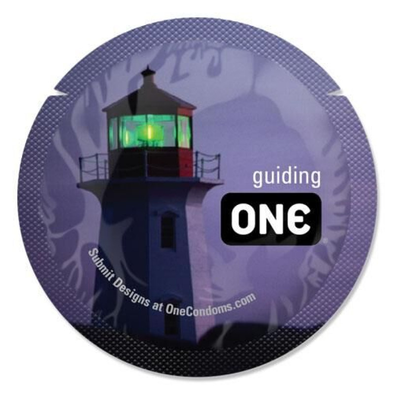 Презерватив ONE Glowing Pleasures з інструкцією або інформаційним вкладишем