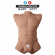 Торс SILEXD Apollo L Male Torso Caramel, вигляд збоку, що демонструє форму та текстуру