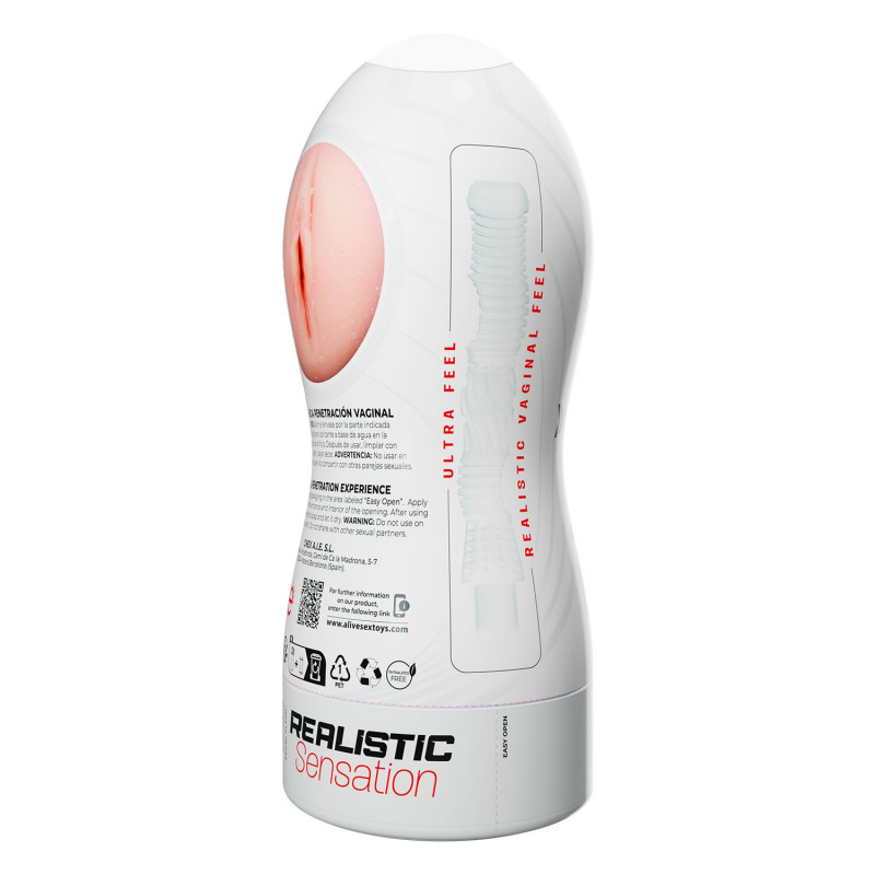 Мастурбатор Alive Maxi Flex L: упаковка, брендований дизайн, готовність до доставки