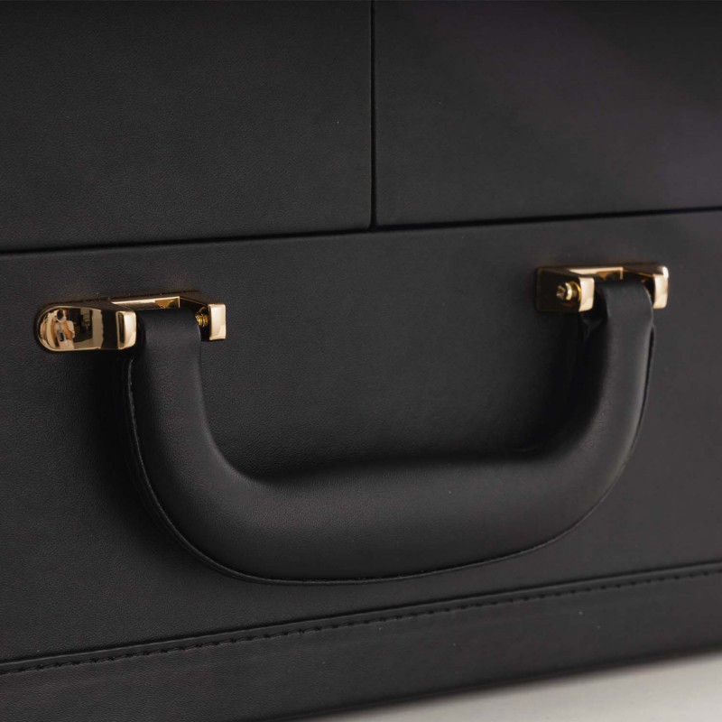 БДСМ-набір LOCKINK All-in-1, вид збоку, що демонструє вміст