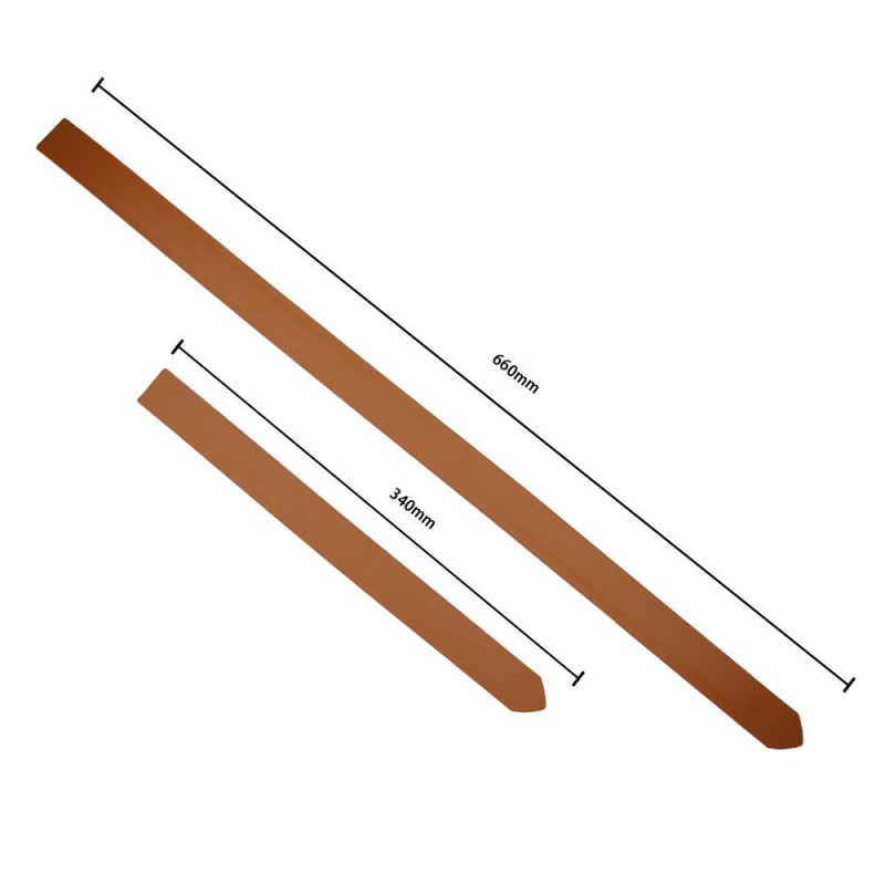 Фон з вишуканою текстурою, на якому розташований коричневий набір для БДСМ LOCKINK Bondage & Restraint, створюючи атмосферу розкоші.