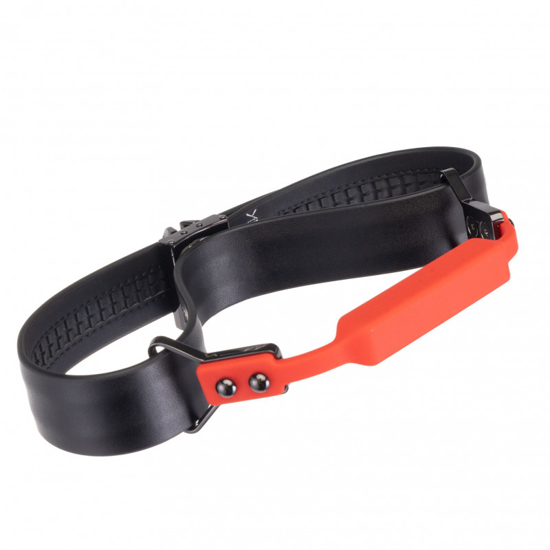 Упаковка шкіряного кляпа LOCKINK Ball-Gag & Gag-bite Set, чорний