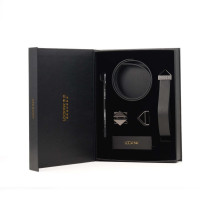 Набір Повідець та Нашийник LOCKINK Tied Collar Set Чорний