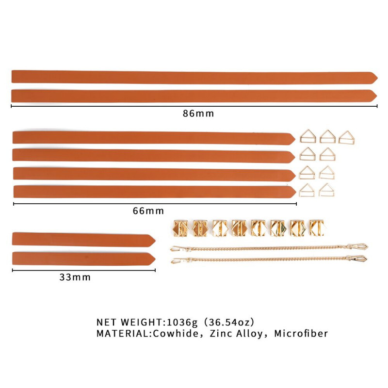 Деталі кріплення набору ременів LOCKINK