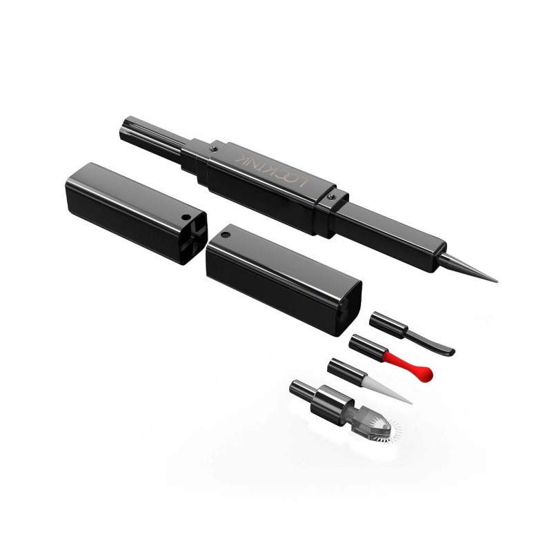 Тиклер LOCKINK 5-head Grey в дії, демонстрація ніжності