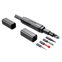 Тиклер LOCKINK 5-head Flirting Tickler Grey з 5 насадками