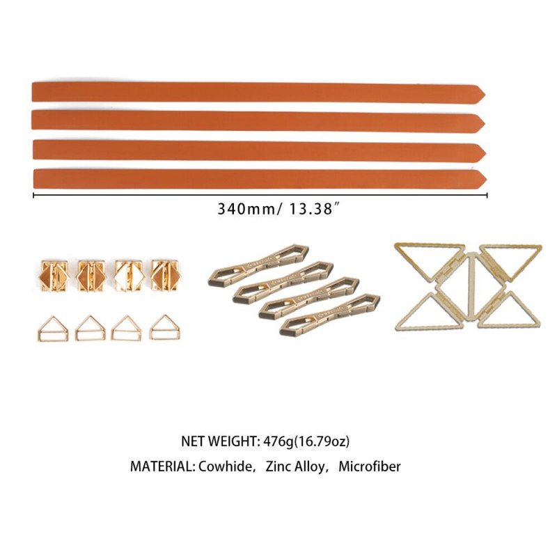 БДСМ набір LOCKINK Hogtie коричневий - натхнення для рольових ігор