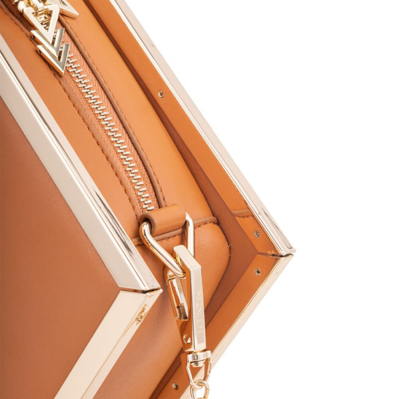 Внутрішній простір сумки LOCKINK Mysterious Square Kink Bag - Коричнева, відділення