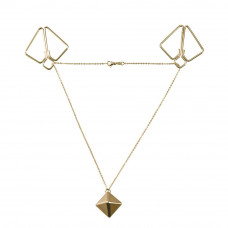 Затискачі для сосків LOCKINK Heavy Pendant Золотий — Keks-Hub