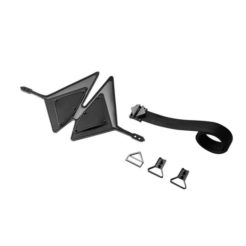 Маска для очей LOCKINK Vixen Blindfold - стильний аксесуар для дорослих розваг, чорний колір