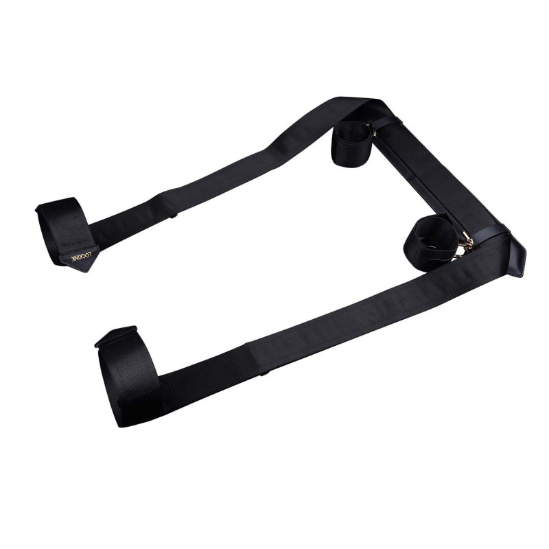 Комплектність фіксаторів LOCKINK BDSM Adjustable Kit - вміст коробки