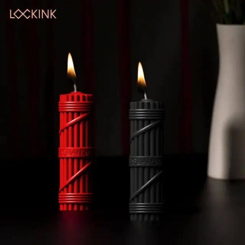 Упаковка набору БДСМ свічок LOCKINK SEVANDA Fetish Drip Candles