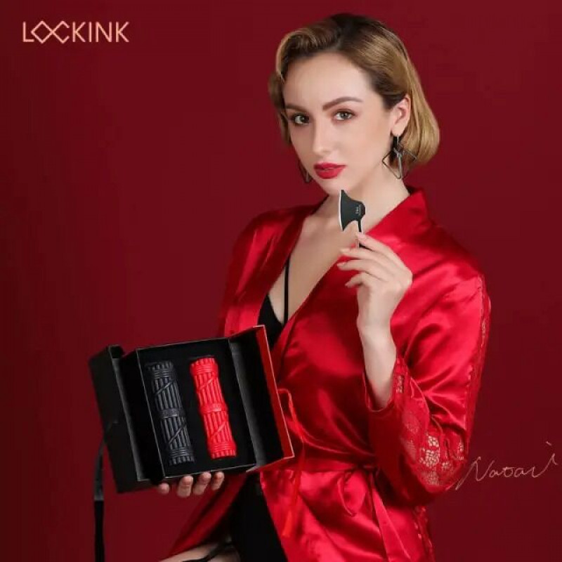 БДСМ свічки LOCKINK SEVANDA з різних ракурсів, демонструють форму