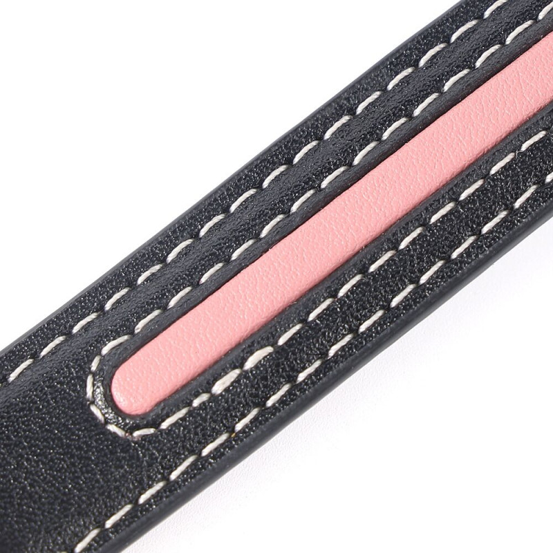 Зручний повідець LOCKINK SEVANDA з чорної шкіри