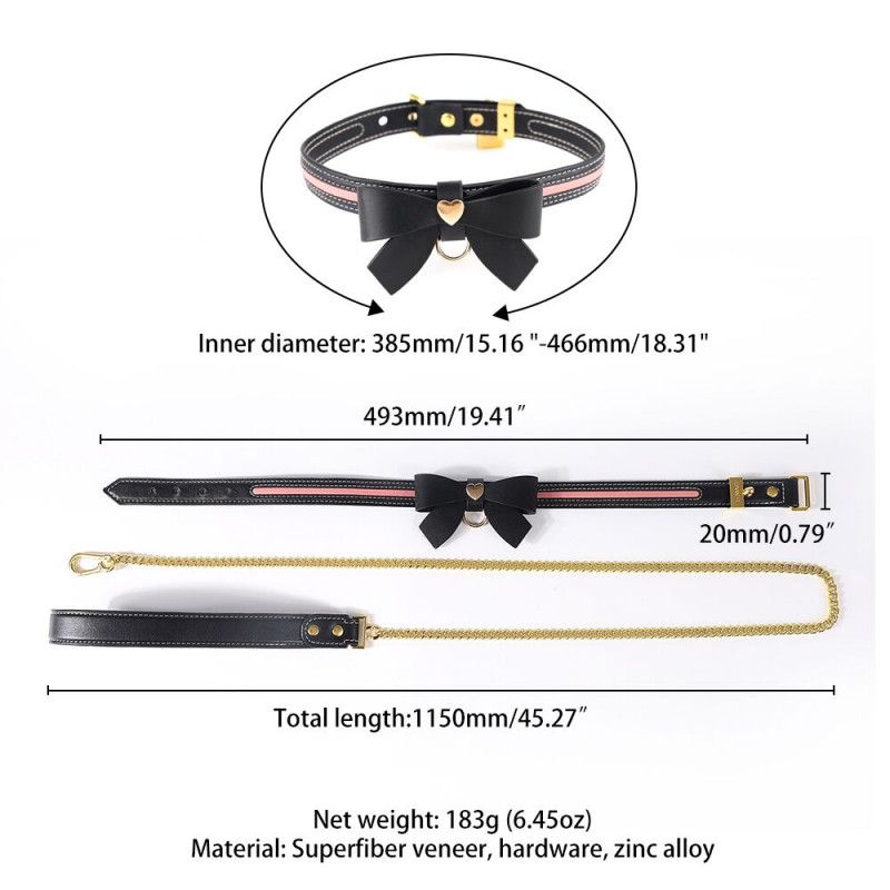 Бренд LOCKINK на шкіряному нашийнику