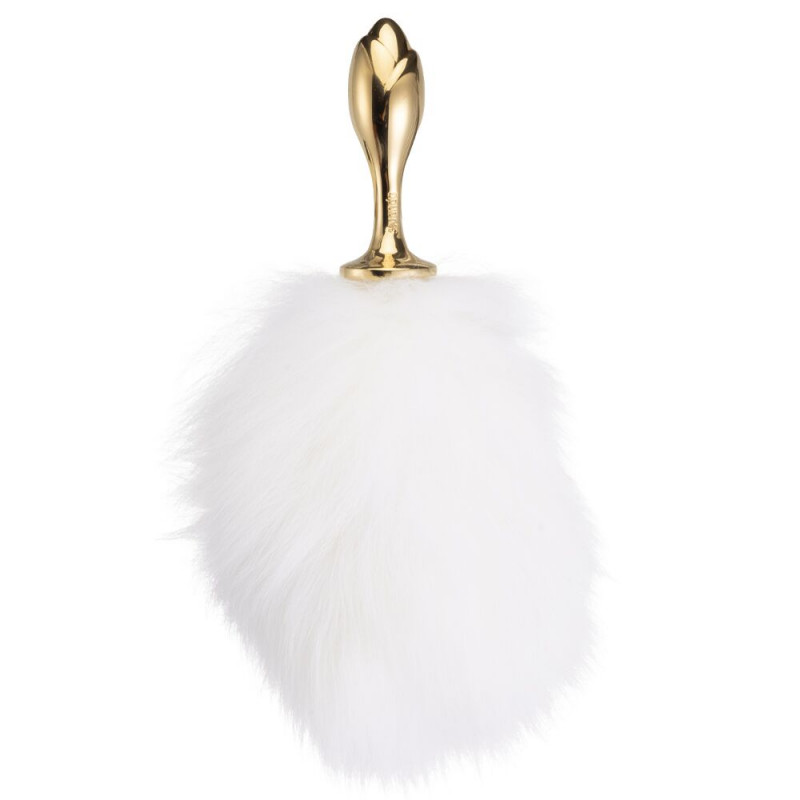 Металева анальна пробка LOCKINK SEVANDA, деталі кріплення кролячого хвоста