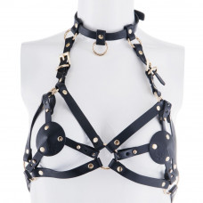 Портупея на груди LOCKINK SEVANDA Queen Chest Harness знімний бра — Keks-Hub
