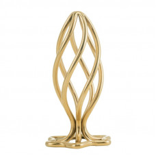 Анальна пробка LOCKINK SEVANDA Hollow Spiral Golden Metal M size — Keks-Hub
