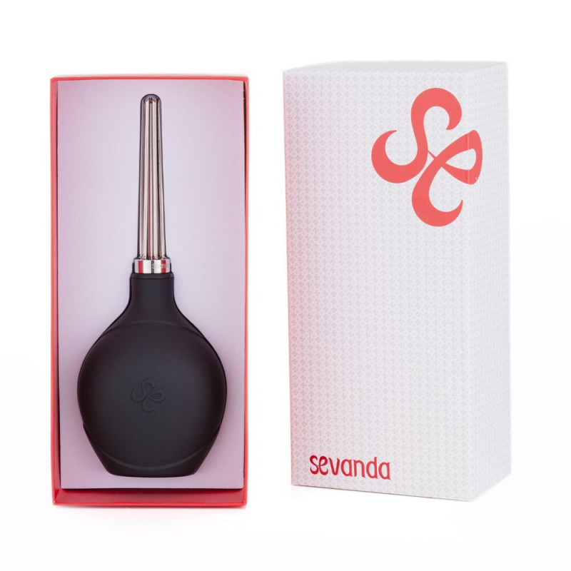 Маркування об'єму 160 мл на спринцівці LOCKINK SEVANDA Stream Enema Bulb