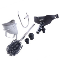 Набір для домінування LOCKINK SEVANDA: маска та 4 насадки