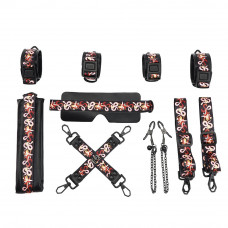 БДСМ-набір LOCKINK The Flowering Serpent Bondage Set, 7 предметів — Keks-Hub