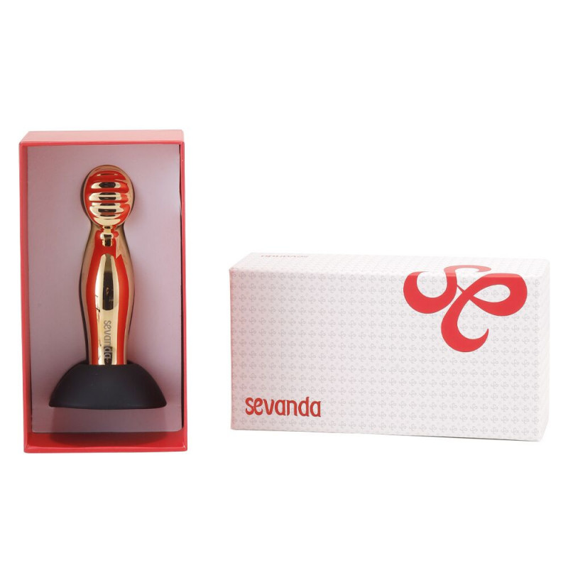 Кнопки керування на самому вібромасажері LOCKINK SEVANDA Eros