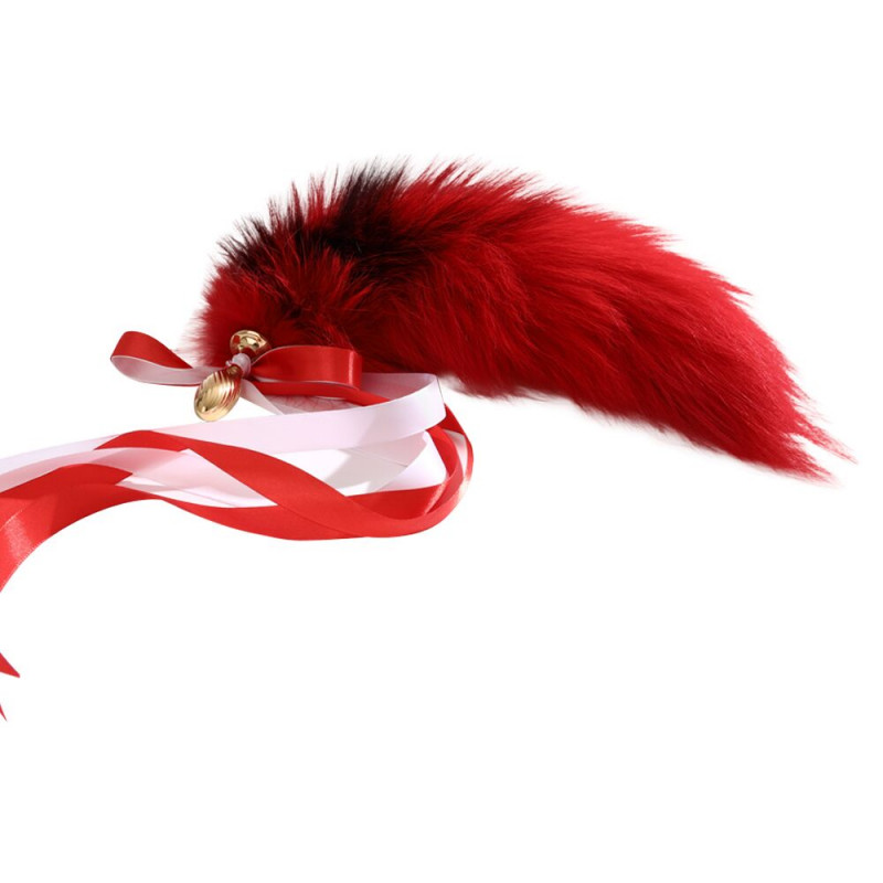 Анальна пробка LOCKINK SEVANDA Red Vixen Set з хвостом лисиці, упаковка