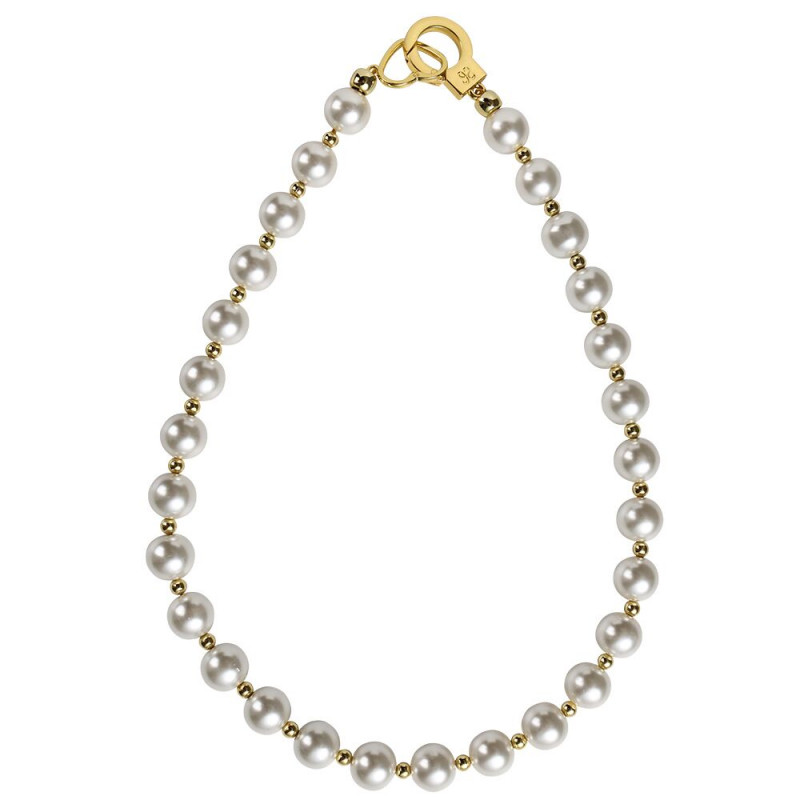 Нашийник LOCKINK Pearl з повідцем - вид збоку, демонструє зручність та функціональність