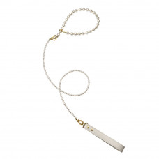 Нашийник з повідцем LOCKINK Pearl Перлинний — Keks-Hub