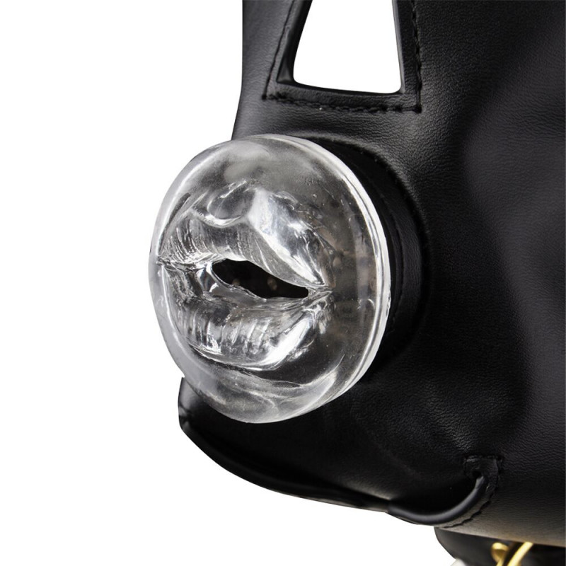 Упаковка маски-збруї LOCKINK SEVANDA, бренд та комплектація