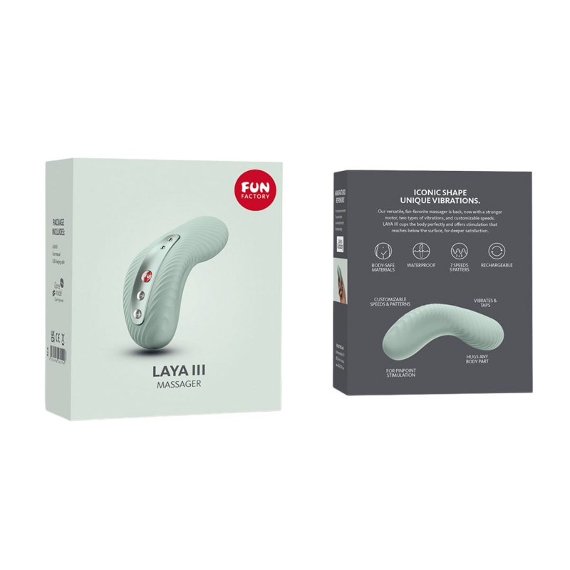 Fun Factory LAYA III sage green: водонепроникність, догляд