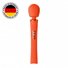 Вібромасажер Fun Factory VIM Vibrating Wand sunrise orange, суперпотужний, легкий, до 6 годин роботи
