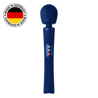 Вібромасажер Fun Factory VIM Vibrating Wand midnight blue, суперпотужний, легкий, до 6 годин роботи