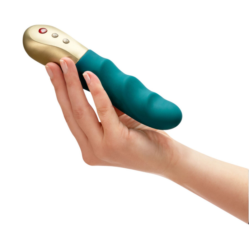 Текстура силіконового покриття мініпульсатора Fun Factory STRONIC PETITE deep sea blue