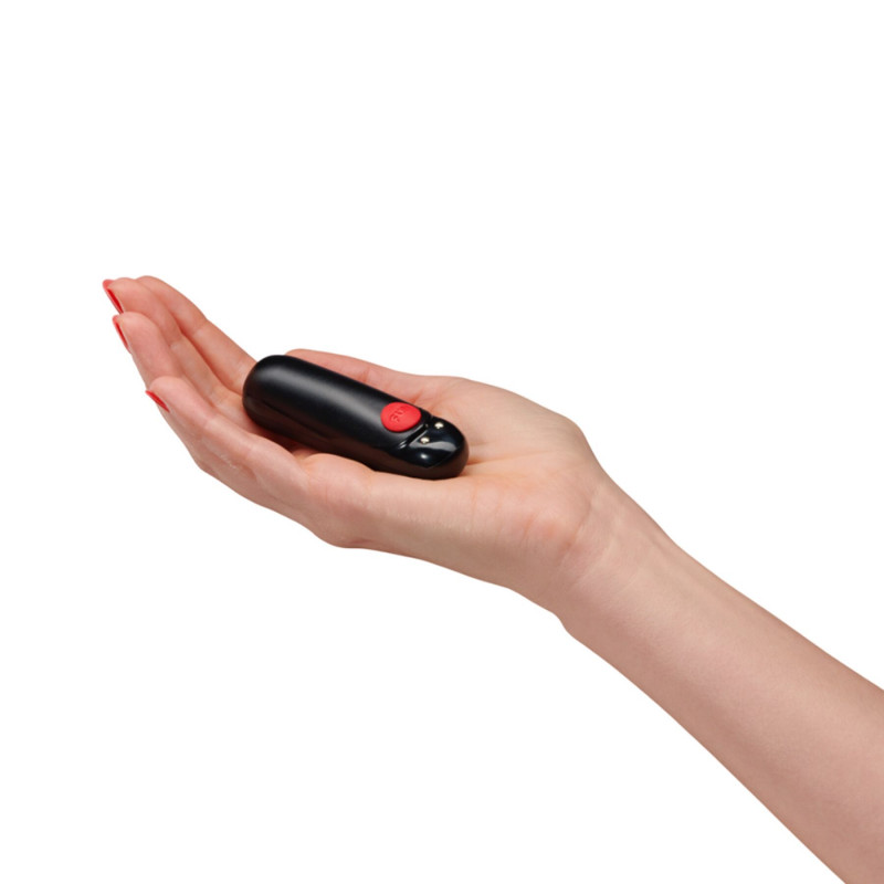 Упаковка віброкулі Fun Factory Massage BULLET чорна, брендована коробка