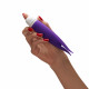 Вібратор Fun Factory VOLITA фіолетовий, в руці, компактність та розмір