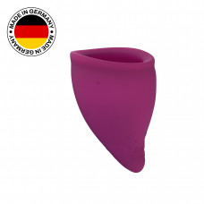 Менструальна чаша Fun Factory FUN CUP SIZE B бордова, багаторазова, діаметр 4,3 см, 30 мл — Keks-Hub