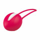 Текстура вагінальної кульки Fun Factory SMARTBALL UNO червоної