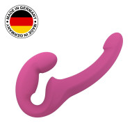 Безремінний страпон Fun Factory SHARE LITE blackberry, регульований, полегшений