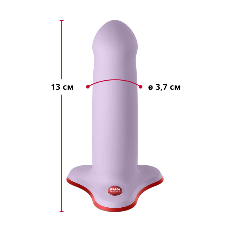 Фалоімітатор Fun Factory AMOR бузковий, вигляд збоку