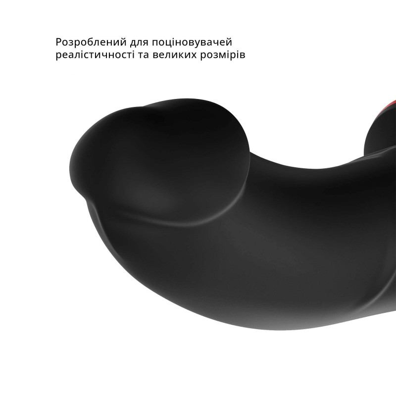 Розміри фалоімітатора Fun Factory THE BOSS STUB: 17.9 см довжина, 4.1 см діаметр