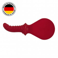 Шльопалка з фалоімітатором Fun Factory BÜCK DICH, червона, силіконова — Keks-Hub
